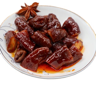 湖南洞口特产香辣卤猪性肠武冈胖子熟食卤菜花肠小吃真空包50包邮