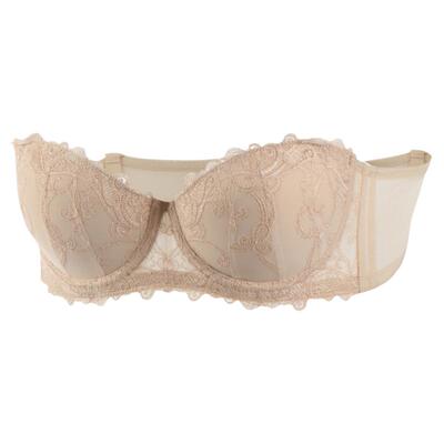 无肩带内衣防滑文胸结婚抹胸婚纱