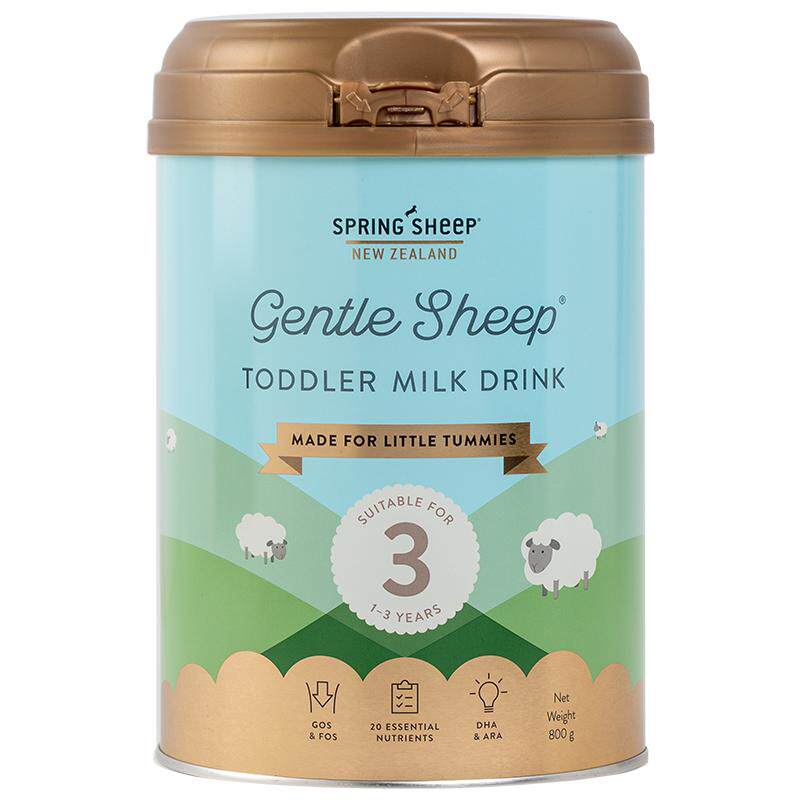 【新西兰原装进口】SpringSheep春绵羊奶粉新西兰婴幼儿3段800g