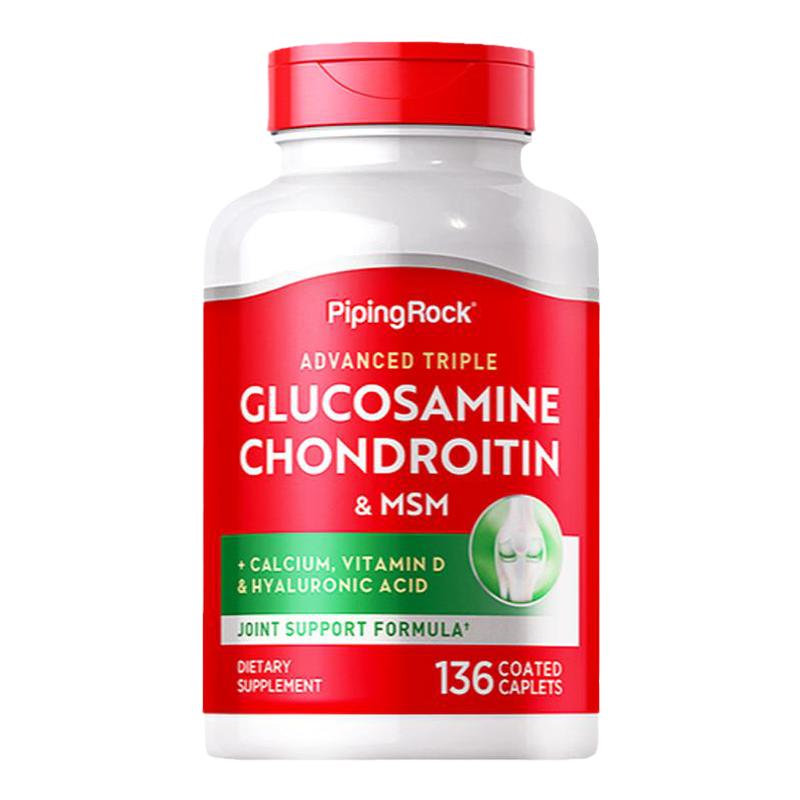 进口绿瓶氨糖钙双效氨基葡萄糖胺软骨素MSM维骨力关节健钙VD3腿疼