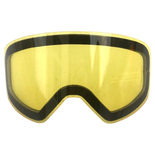 雪镜镜片磁吸防雾增光片雪镜备片滑雪偏光夜场适用