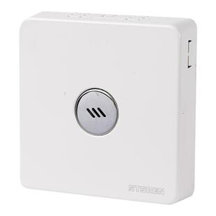 明装声光控感应延时开关楼道智能二线LED灯声控开关面板