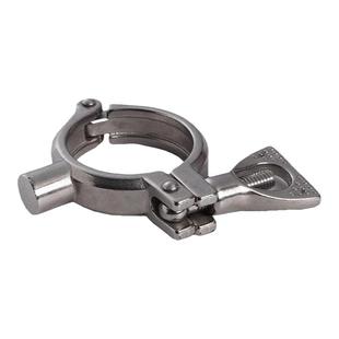 厂家直销304不锈钢卡箍式焊接精铸管支架管箍水管托卡子管子夹具