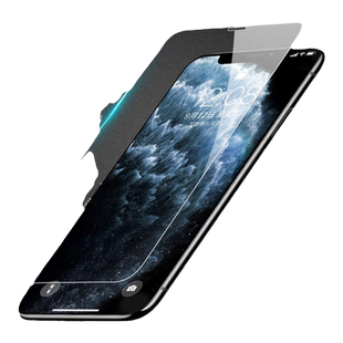 适用苹果11钢化膜iphone11pro防窥膜11Promax手机膜防水无孔防尘膜ipone防偷窥保护眼睛蓝光全包覆盖高清无边