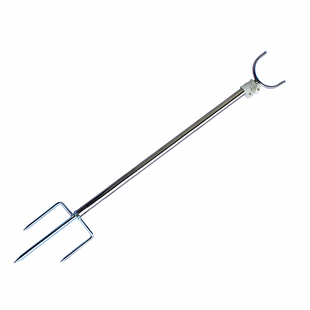 钓鱼支架长竿逗钓支架地插加长不锈钢两节可伸缩垂钓鱼竿支架渔具