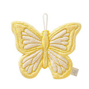 Auramoon.Test.擦手巾可挂式珊瑚绒蝴蝶高颜值卡通加厚 | 核验