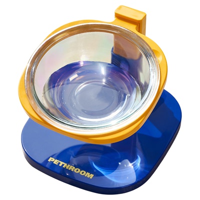 PETHROOM极光炫彩水碗可调节高度