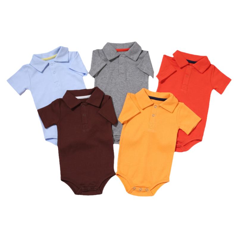 优质棉polo装三角爬服否四季通用