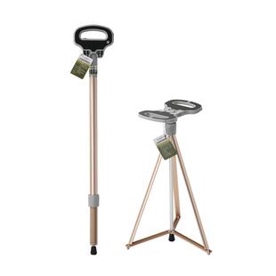 多功能拐杖登山杖两用凳带凳子折叠可坐椅子助步器椅便携手杖捌杖