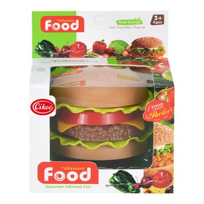 Cikoo可拆装汉堡热狗过家家套餐