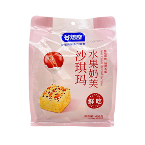 谷焙奇奶芙沙琪玛水果杏仁早餐