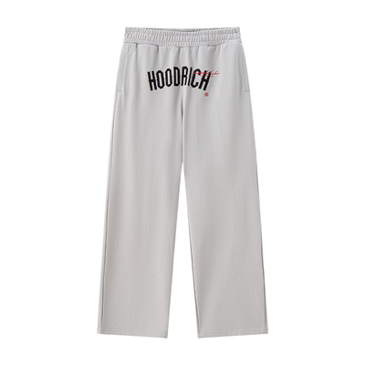 HOODRICH美式字母贴布绣直筒卫裤潮流秋季新款宽松百搭休闲裤子