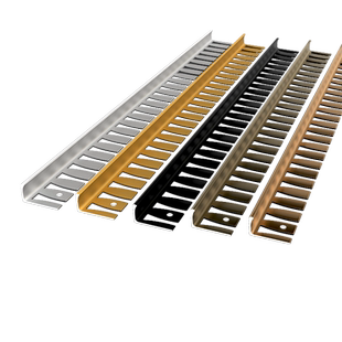 铝合金木地板收边条瓷砖收口条弧形可弯曲压条极窄收边L型包边条