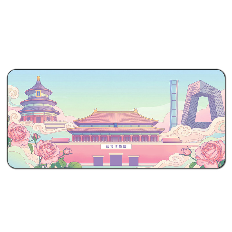 高颜值鼠标垫城市文创办公桌面垫