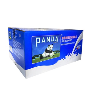 【熊猫】调制甜炼乳350g*24罐整箱/件加糖奶茶店咖啡厅商用自制原