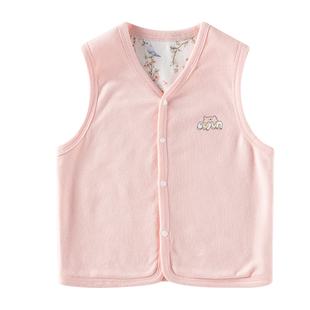 欧孕宝宝马甲外穿秋冬款背心纯棉保暖儿童2025新款马甲男童女童