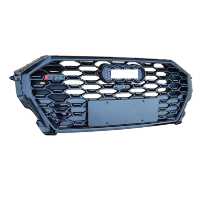 奥迪改装sq3蜂窝前脸雾灯框中网