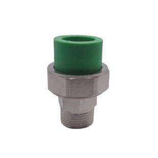 豪立信绿色环保ppr管件 PPR外丝铜活接  ppr铜活接 ppr外牙接头