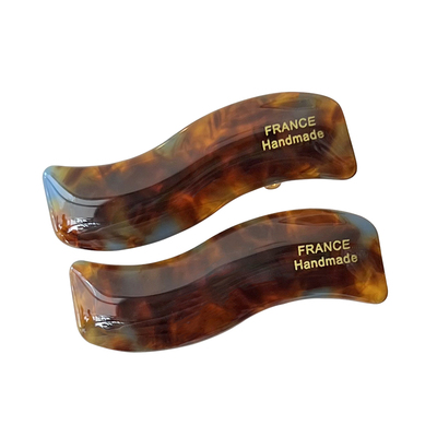 小号刘海碎发鸭嘴夹法式