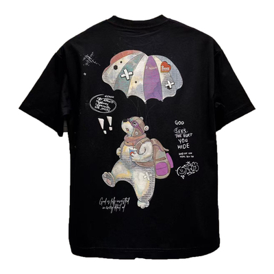 微阔炮灰熊重磅235克刺绣T恤