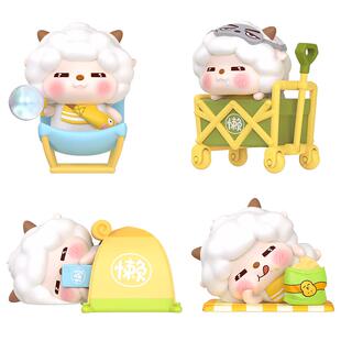 懒羊羊的日常手办盲盒懒洋洋公仔喜羊羊与灰太狼周边玩偶女孩礼物