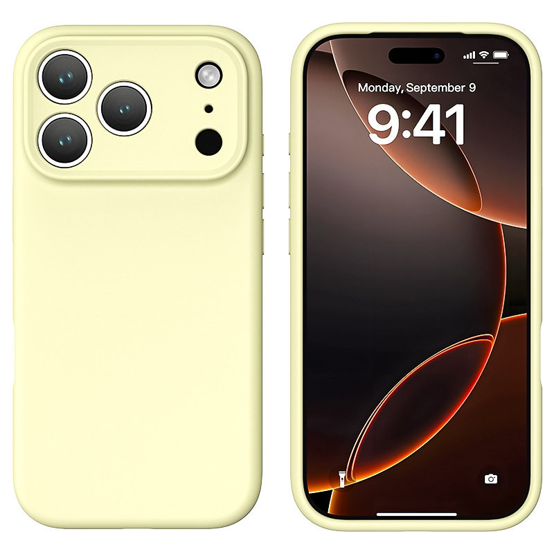 Hi壳壳鸭鸭 | iphone17系列全包精孔 软糯平价纯液态硅胶手机壳适用iPhone17pro17耐用不变黄防摔软壳