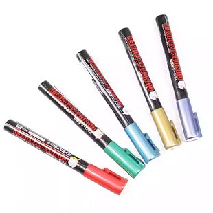 包邮郡士马克笔高达模型车模油性上色笔GM勾线补漆笔套装原装进口