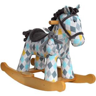 littlebirdtoldme儿童小木马宝宝实木摇摇马婴儿生日周岁玩具礼物