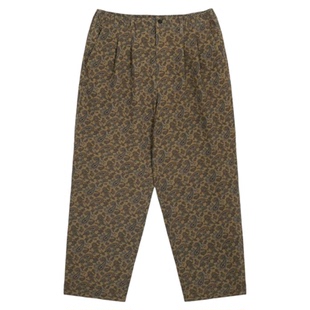 niko and ...裤子男2026春季新款复古潮流提花休闲直筒裤588155