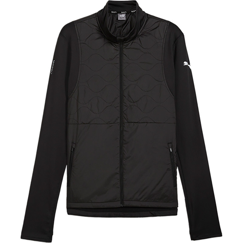 Puma/彪马正品2025新款男士保暖跑步修身夹棉外套524613-01