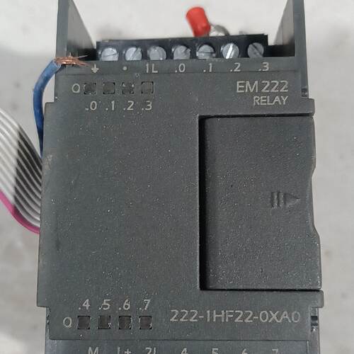 {议价}PLC模块，型号EM222-1HF22-0XA0，拆机