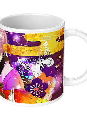 Kamisama Kiss元气少女缘结神周边马克杯巴卫水杯二次元陶瓷杯子