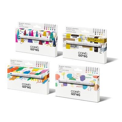 Copicacrea丙烯马克笔新品套装