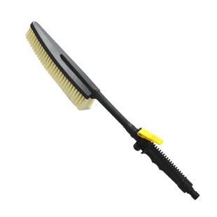 通水洗车刷汽车摩托车用喷水喷泡沫洗车刷子软毛刷擦车轮毂清洁刷