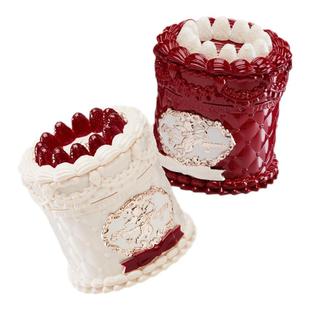 花知晓草莓丘比特蛋糕唇霜雾面唇釉哑光口红学生适合素颜裸色系女