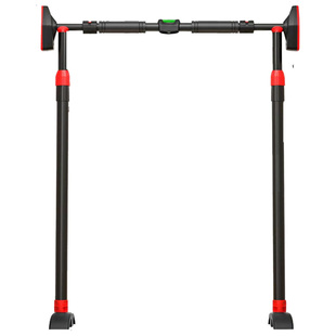 家用支撑杆单杠门上走道室内免打孔引体向上器材儿童成人健身吊杠