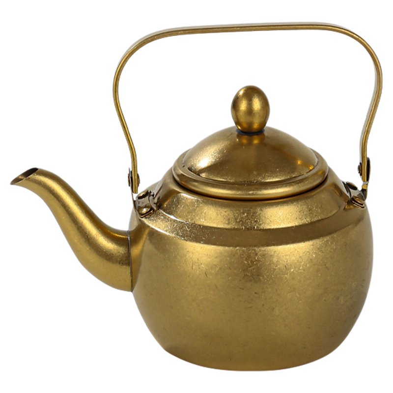 复古不锈钢泡茶壶手冲壶烧水壶