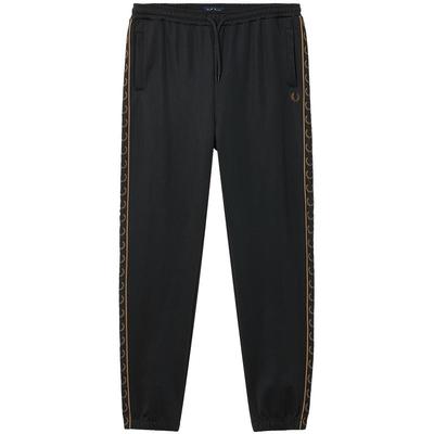 FRED PERRY男士休闲裤2025冬季宽松logo串标麦穗刺绣长裤子T5507