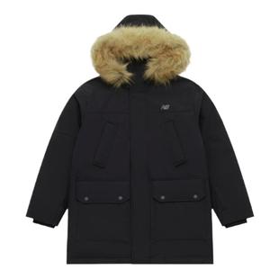 New Balance NB 24年新款男士休闲中长款潮流羽绒服 AMJ44300