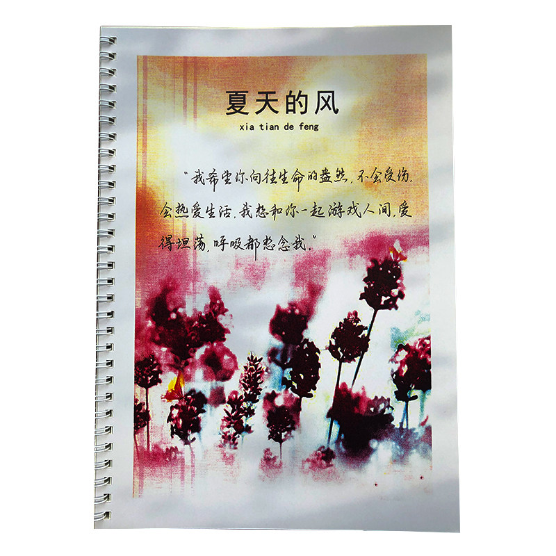 字帖小清新手写体初中行草