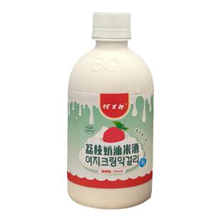 延吉米酒阿里郎青提奶油荔枝发酵米酒正宗朝鲜农家自酿族玛格丽酒