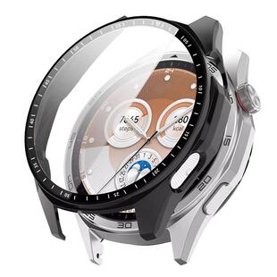 【壳膜一体】贝恒适用华为GT6保护壳GT5保护套手表钢化膜表盘保护膜手表壳watch GT5Pro全包壳膜一体防摔壳46