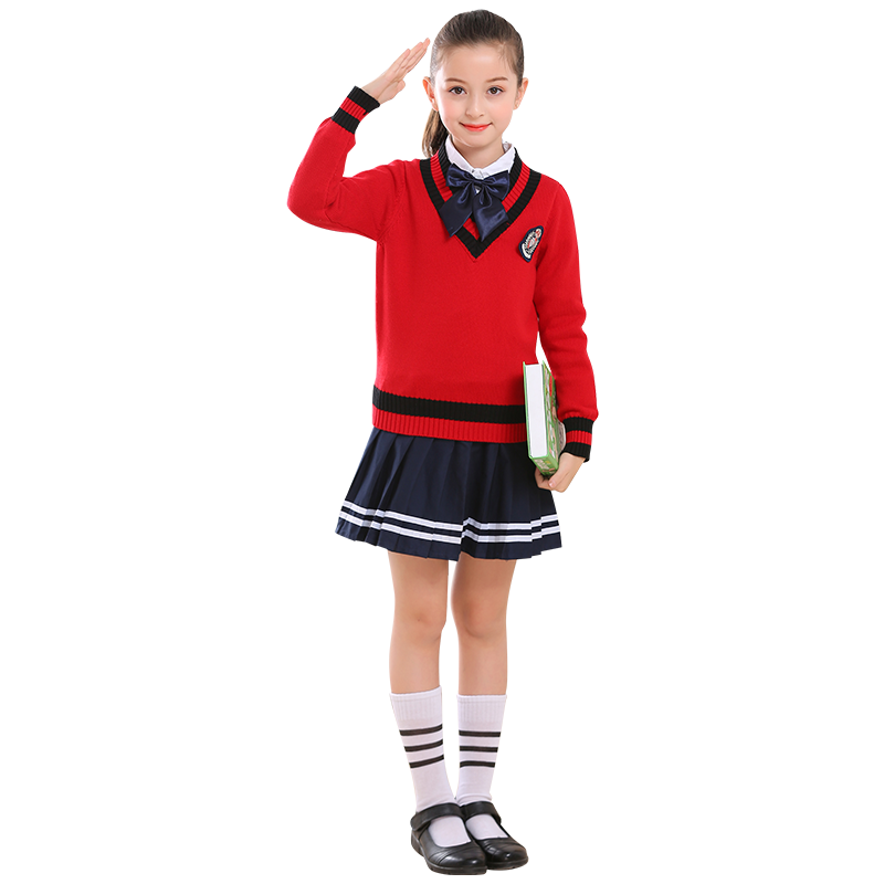 儿童大合唱演出服中小学生诗朗诵服校服幼儿园园服班服运动会服装
