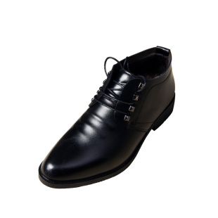 棉鞋男冬季加绒保暖男鞋高帮男士商务正装二棉皮鞋男休闲冬天鞋子