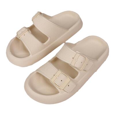 厚底拖鞋女防滑踩屎感软底一字拖