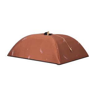 冬季菜罩可折叠家用餐桌罩保温加厚食物罩密封防尘饭菜罩大号厨房