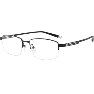 日本进口CHARMANT夏蒙近视眼镜架Z钛系列男大框商务眼镜框ZT27077