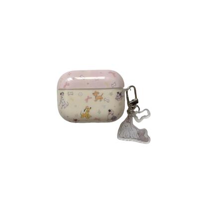 可爱卡通骨头小狗适用苹果耳机保护套airpods4无线蓝牙耳机壳pro1/2代airpodpro3代ipod耳机盒airpods3保护壳