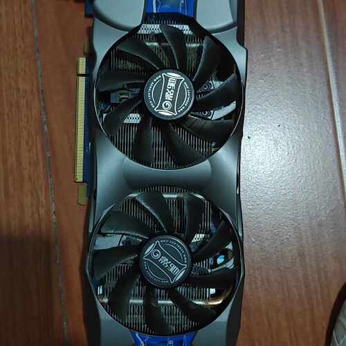 影驰GTX660黑将显卡2G DDR5显存双风扇散热接