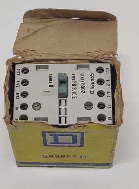 全新 SQUARE D PD2.10E Ser.B 级 8502 20A 24V 50/60Hz 3 极接触